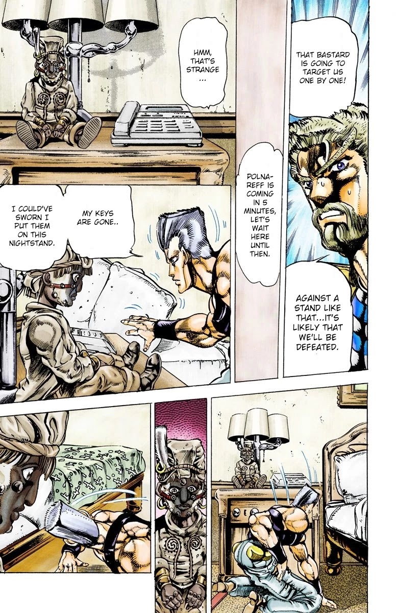 JoJo's Bizarre Adventure Part 3 - Stardust Crusaders (Official Colored) chapter 21 page 6