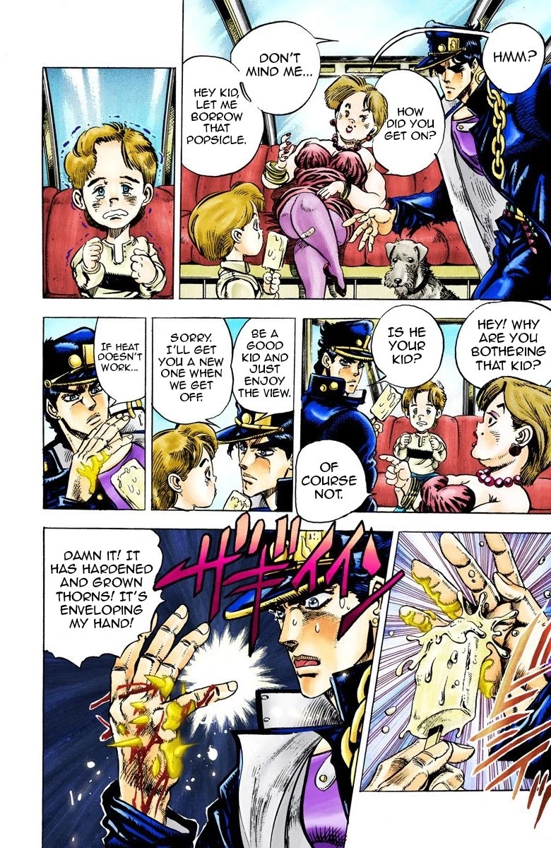 JoJo's Bizarre Adventure Part 3 - Stardust Crusaders (Official Colored) chapter 25 page 8