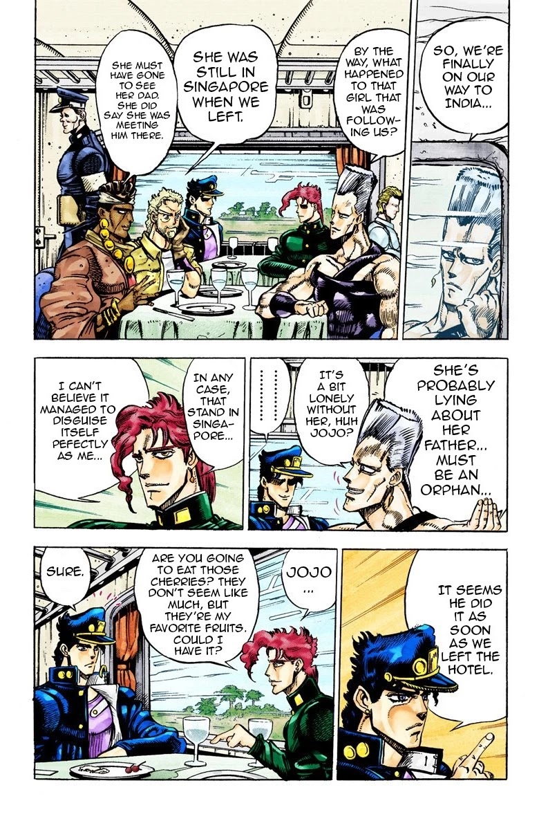 JoJo's Bizarre Adventure Part 3 - Stardust Crusaders (Official Colored) chapter 26 page 17