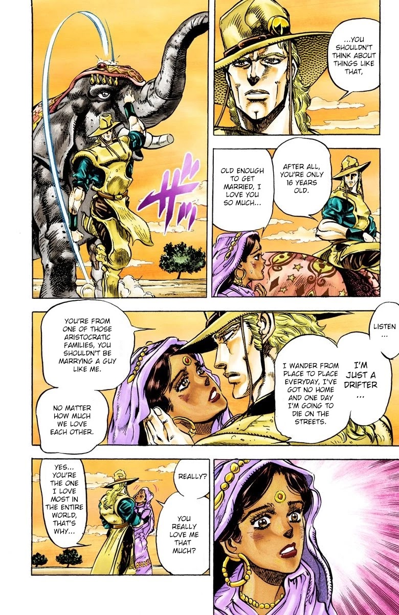 JoJo's Bizarre Adventure Part 3 - Stardust Crusaders (Official Colored) chapter 28 page 10