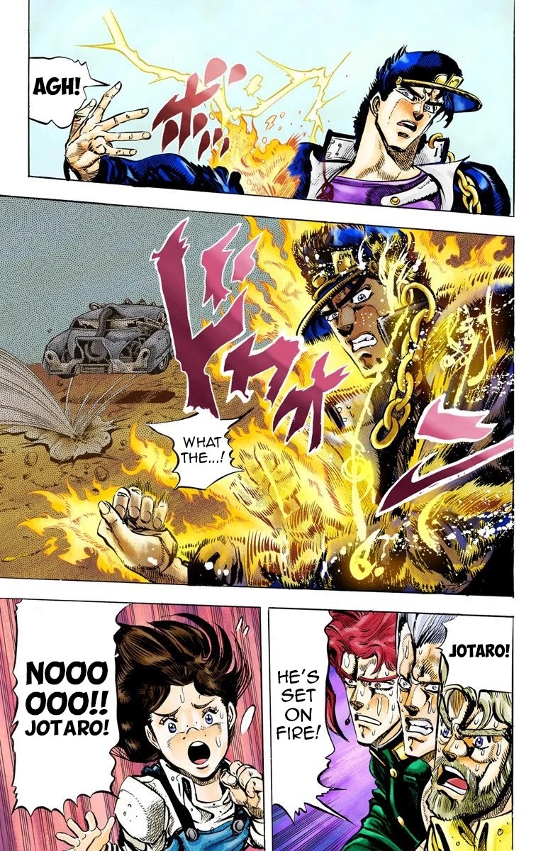 JoJo's Bizarre Adventure Part 3 - Stardust Crusaders (Official Colored) chapter 40 page 16
