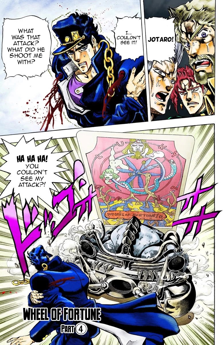 JoJo's Bizarre Adventure Part 3 - Stardust Crusaders (Official Colored) chapter 40 page 2
