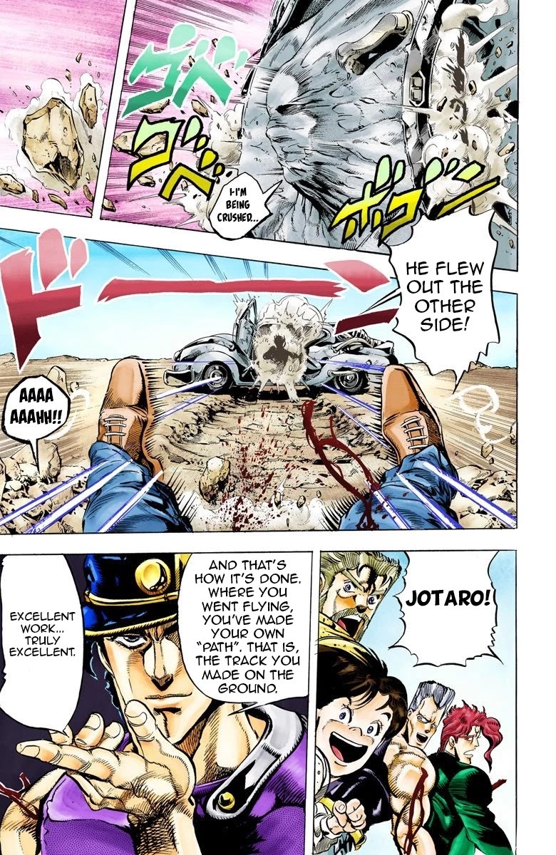 JoJo's Bizarre Adventure Part 3 - Stardust Crusaders (Official Colored) chapter 40 page 20