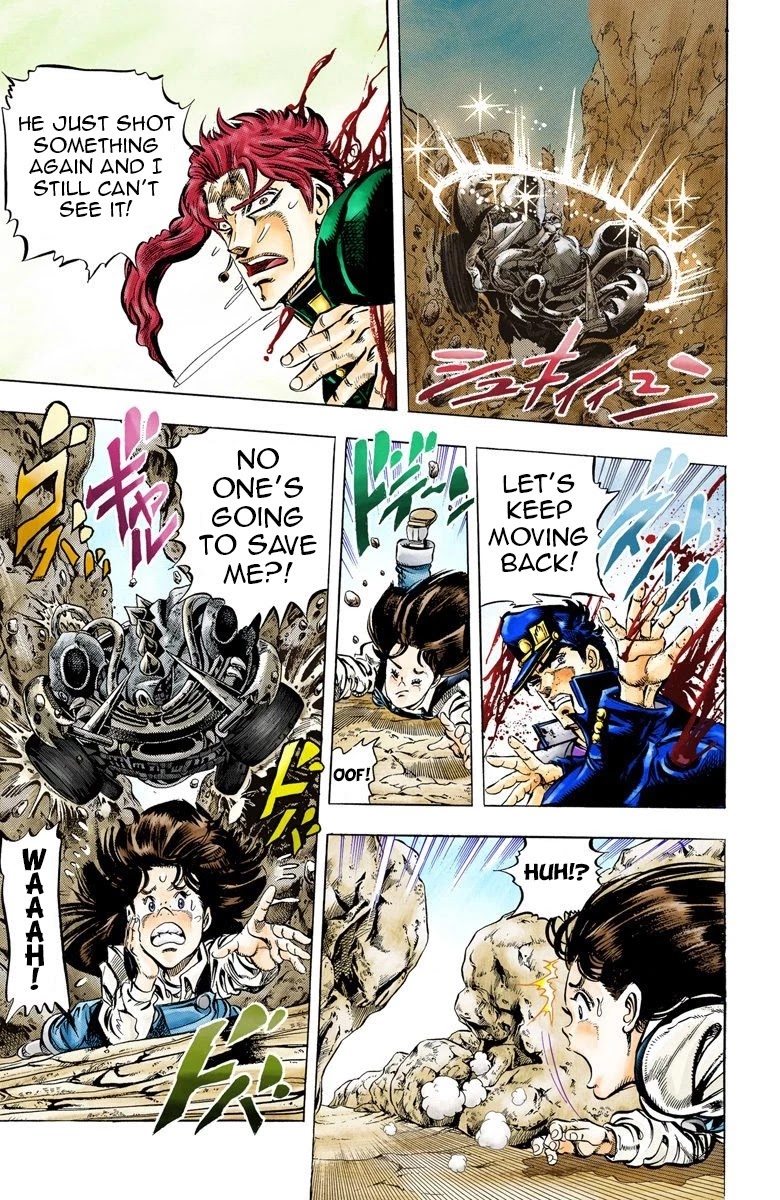 JoJo's Bizarre Adventure Part 3 - Stardust Crusaders (Official Colored) chapter 40 page 8