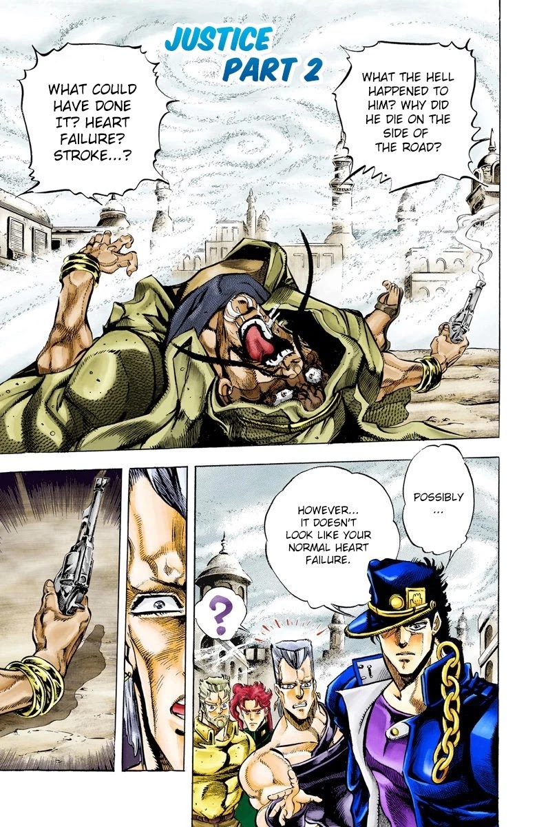 JoJo's Bizarre Adventure Part 3 - Stardust Crusaders (Official Colored) chapter 42 page 2