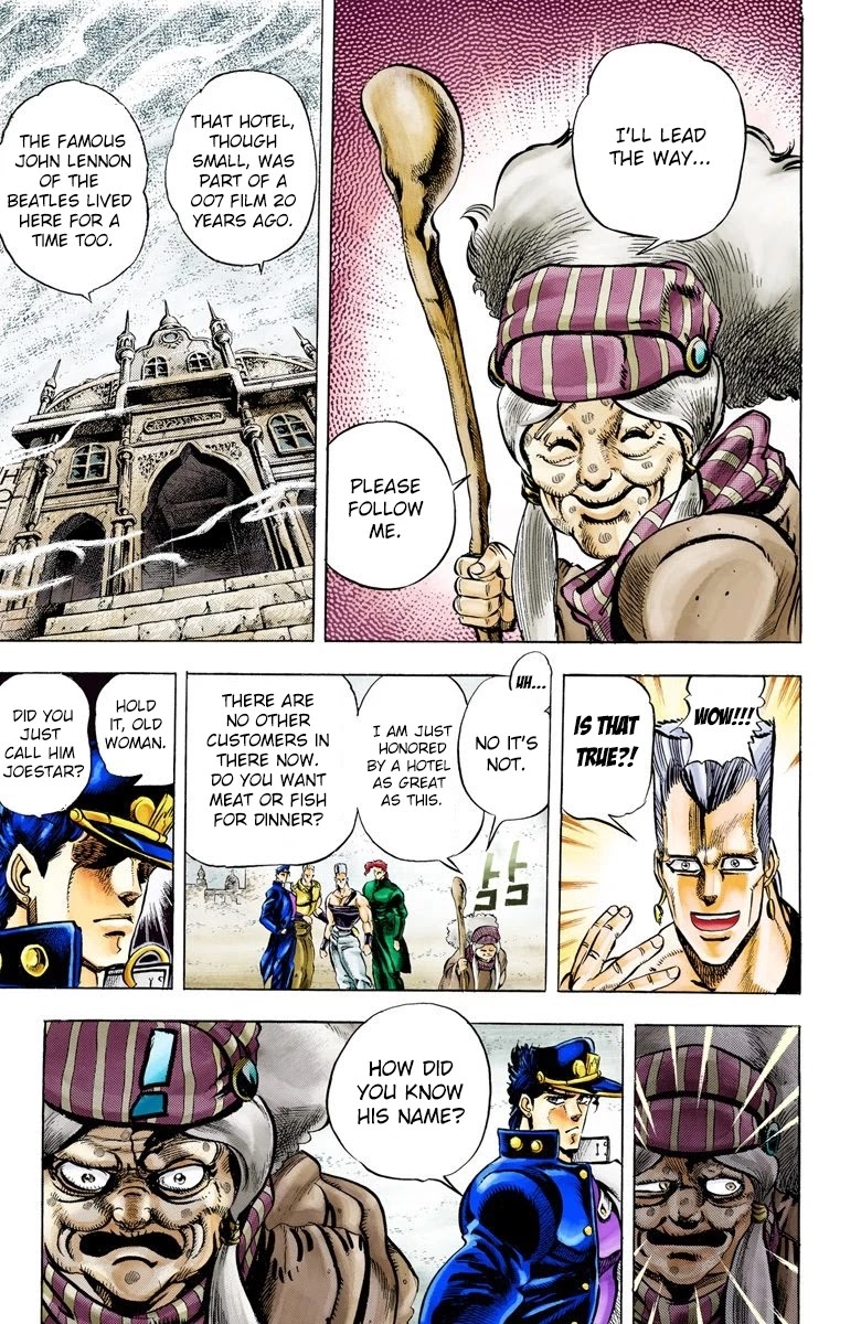 JoJo's Bizarre Adventure Part 3 - Stardust Crusaders (Official Colored) chapter 43 page 3