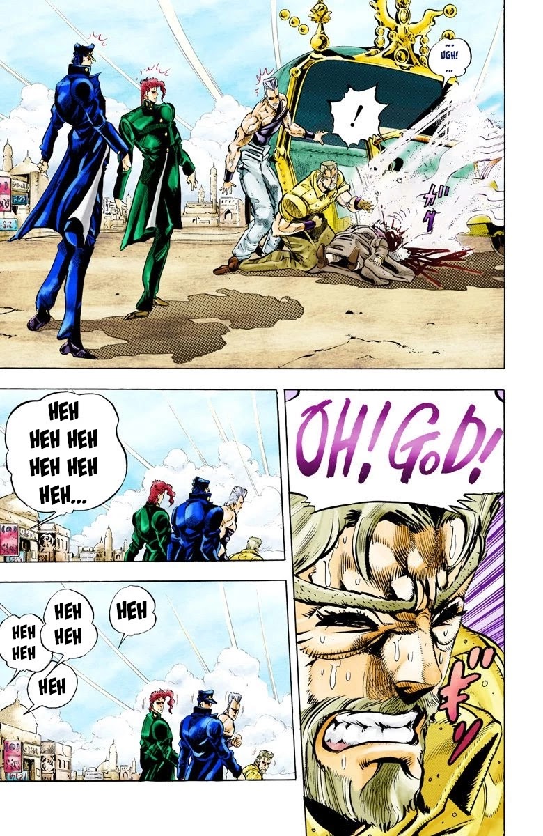JoJo's Bizarre Adventure Part 3 - Stardust Crusaders (Official Colored) chapter 48 page 7