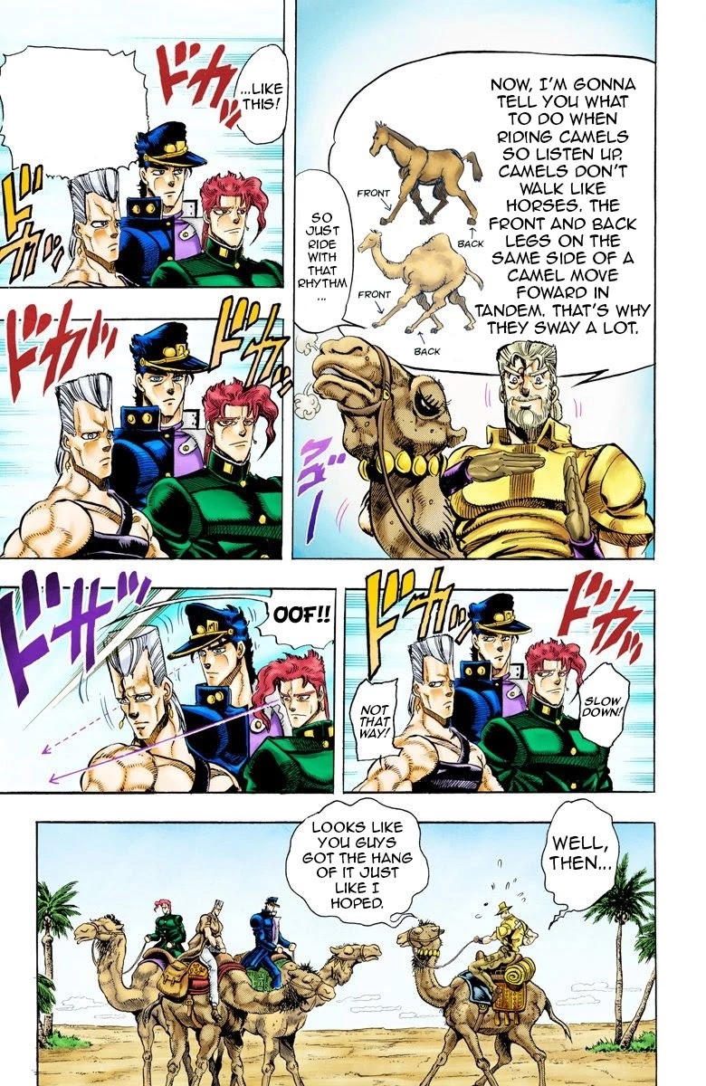 JoJo's Bizarre Adventure Part 3 - Stardust Crusaders (Official Colored) chapter 53 page 10