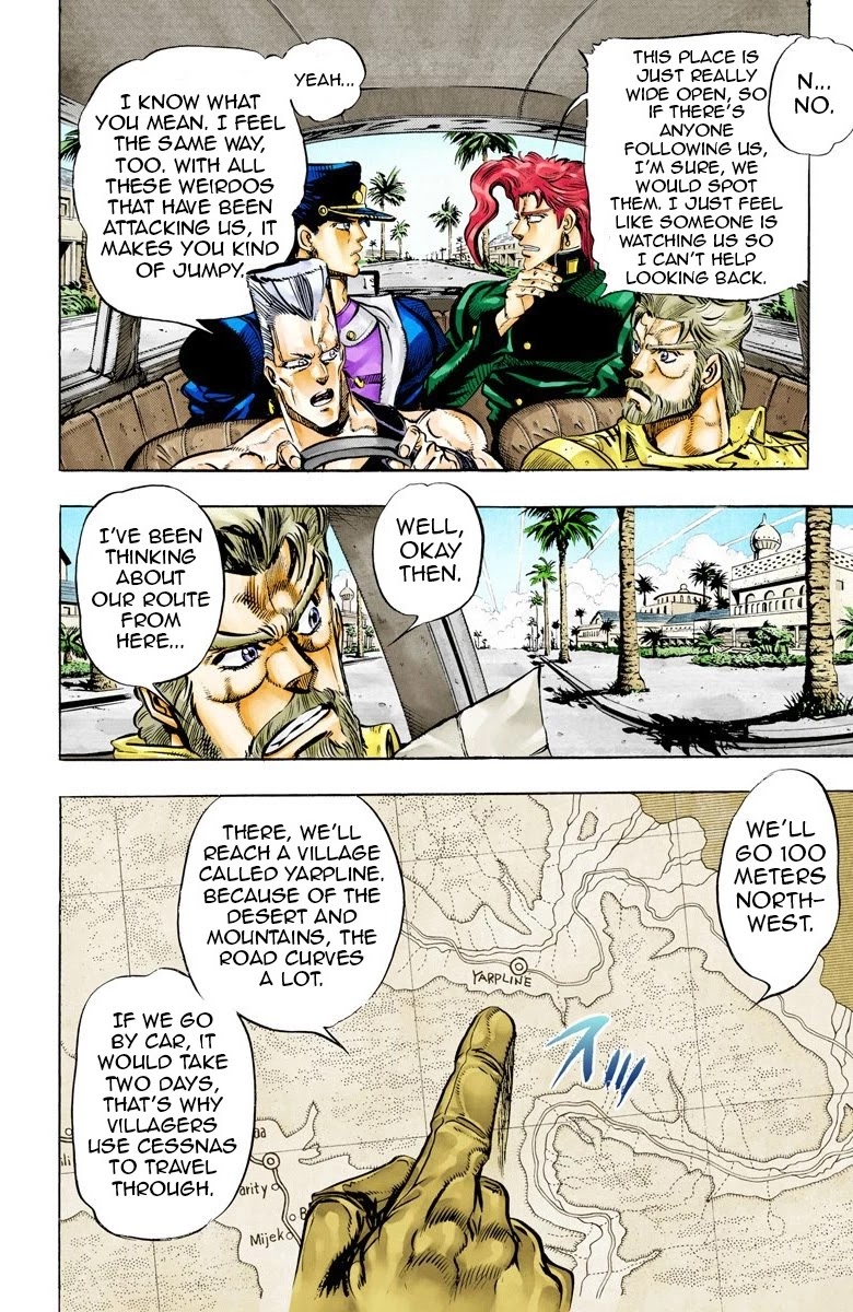 JoJo's Bizarre Adventure Part 3 - Stardust Crusaders (Official Colored) chapter 53 page 3
