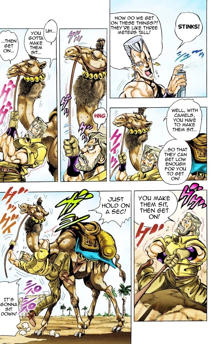 JoJo's Bizarre Adventure Part 3 - Stardust Crusaders (Official Colored) chapter 53 page 6