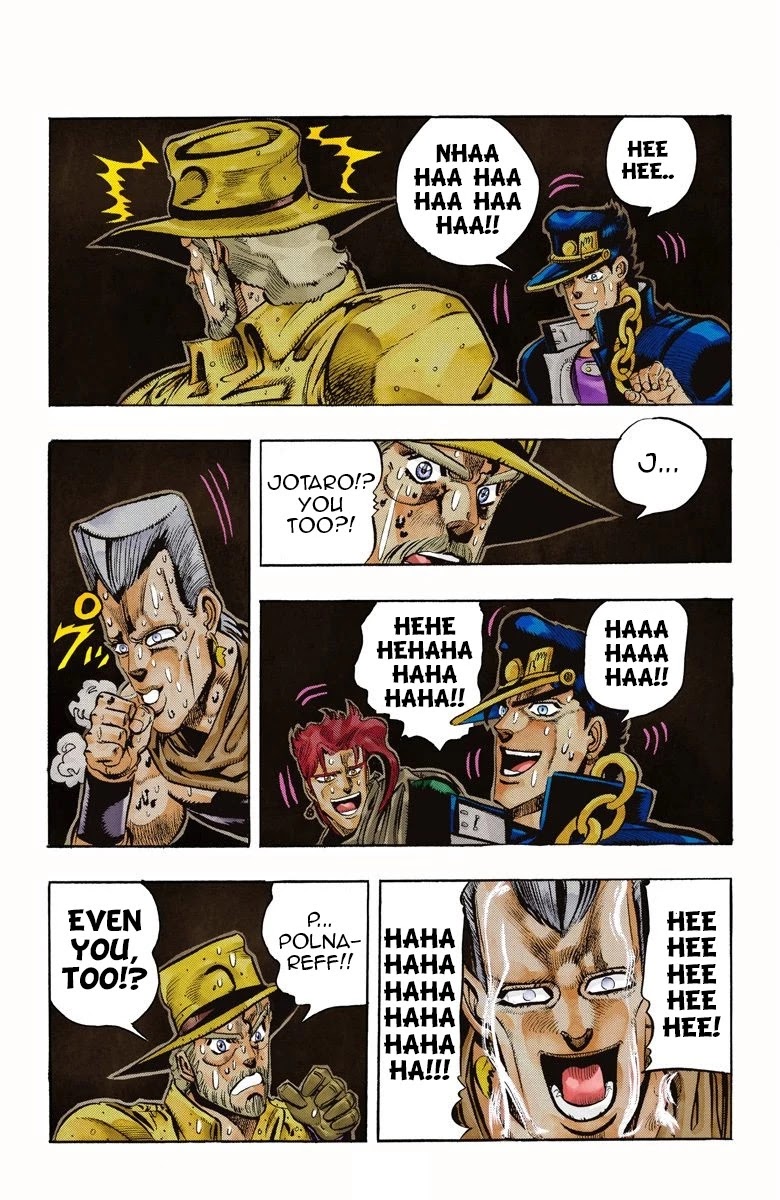JoJo's Bizarre Adventure Part 3 - Stardust Crusaders (Official Colored) chapter 54 page 13
