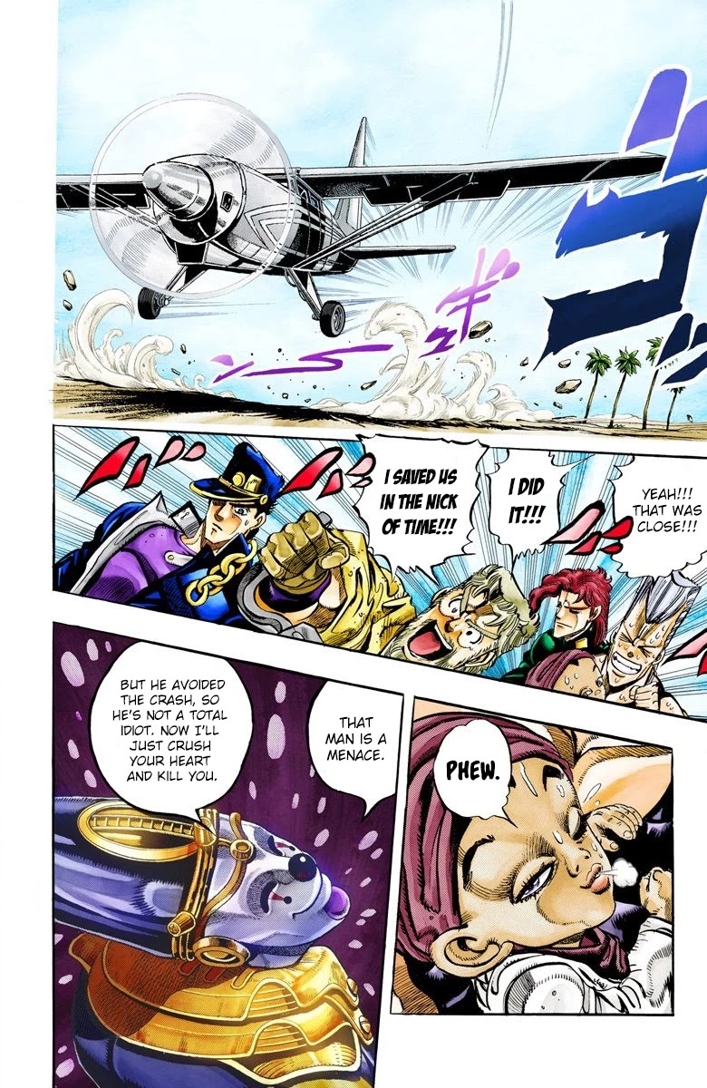 JoJo's Bizarre Adventure Part 3 - Stardust Crusaders (Official Colored) chapter 57 page 10