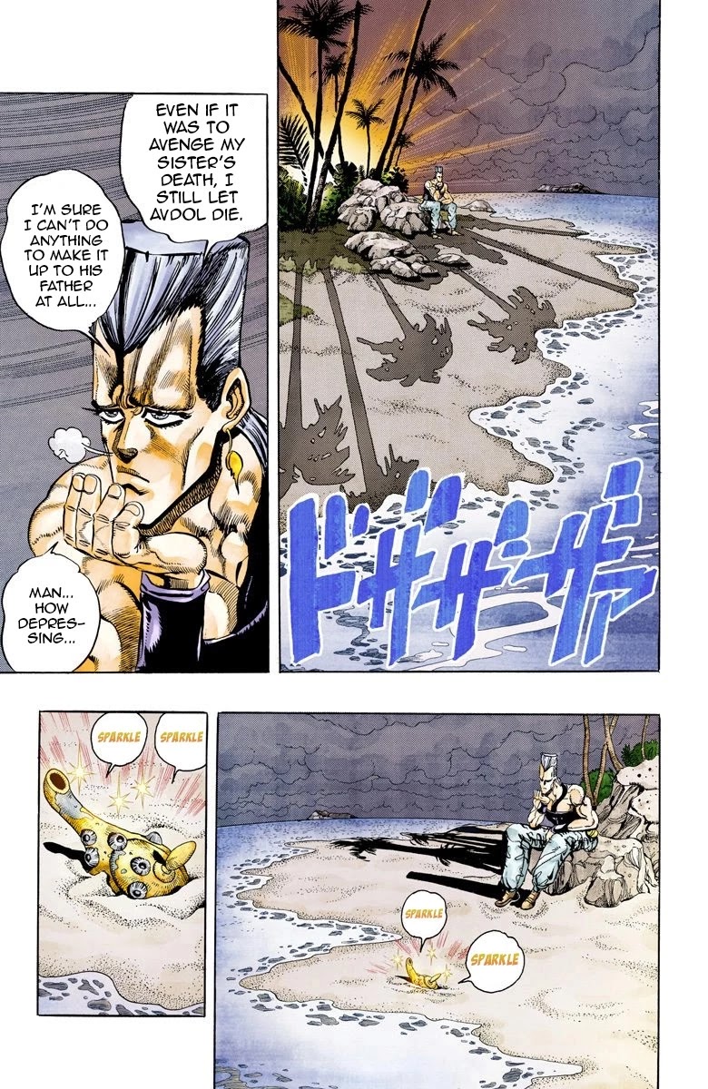 JoJo's Bizarre Adventure Part 3 - Stardust Crusaders (Official Colored) chapter 61 page 13