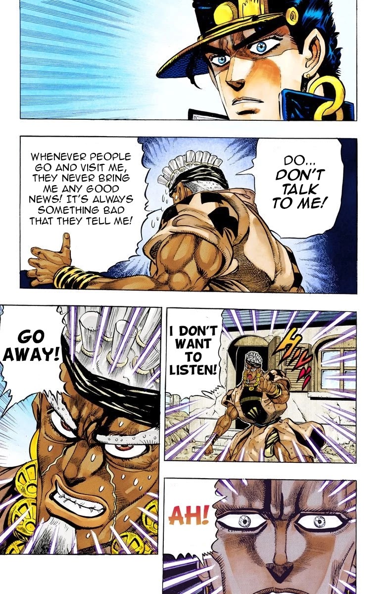 JoJo's Bizarre Adventure Part 3 - Stardust Crusaders (Official Colored) chapter 61 page 9