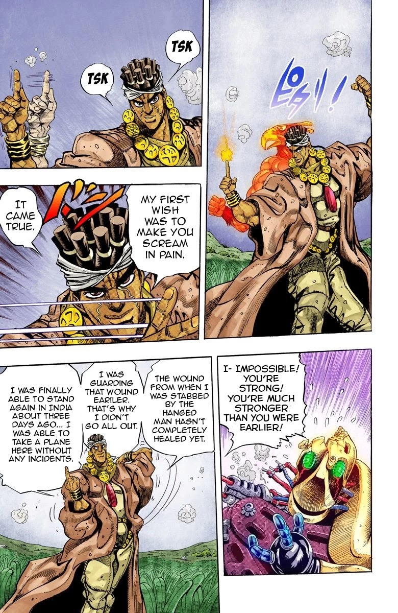 JoJo's Bizarre Adventure Part 3 - Stardust Crusaders (Official Colored) chapter 65 page 11
