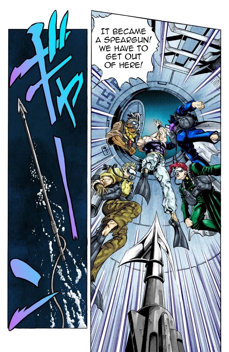 JoJo's Bizarre Adventure Part 3 - Stardust Crusaders (Official Colored) chapter 68 page 13