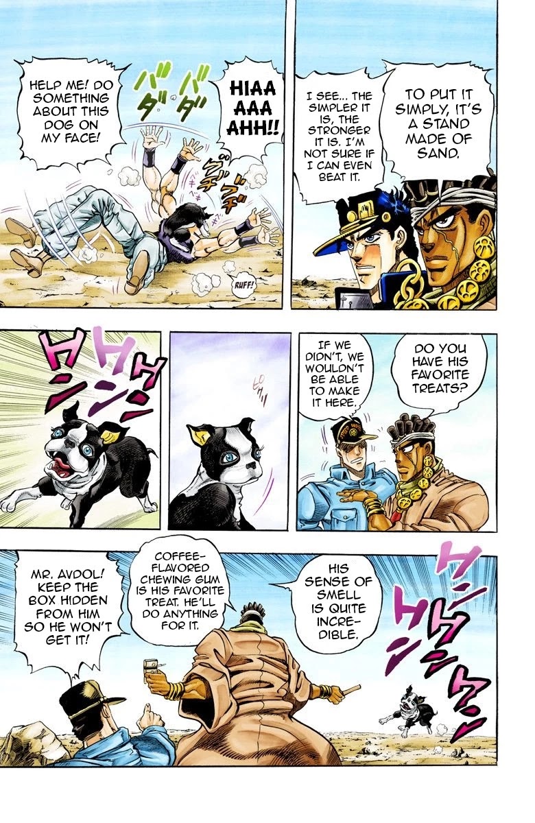 JoJo's Bizarre Adventure Part 3 - Stardust Crusaders (Official Colored) chapter 70 page 17