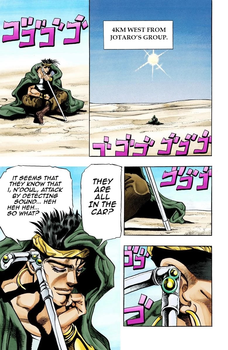JoJo's Bizarre Adventure Part 3 - Stardust Crusaders (Official Colored) chapter 72 page 17