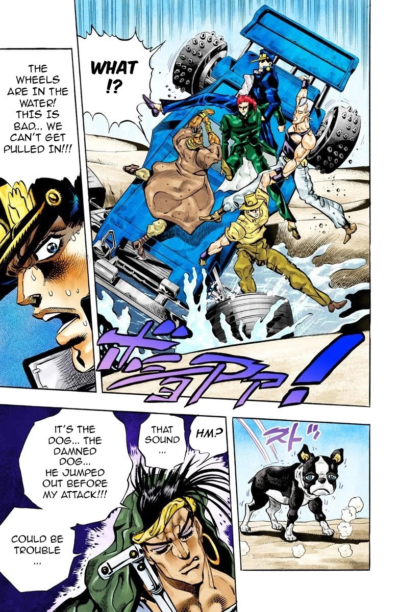 JoJo's Bizarre Adventure Part 3 - Stardust Crusaders (Official Colored) chapter 72 page 19