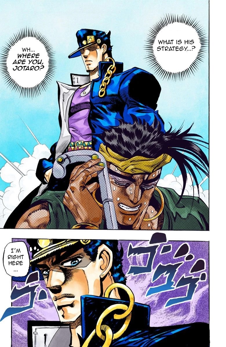 JoJo's Bizarre Adventure Part 3 - Stardust Crusaders (Official Colored) chapter 74 page 18