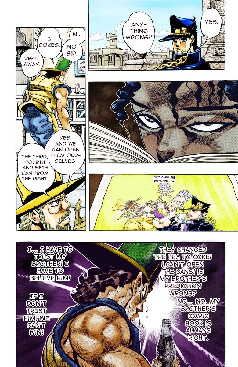 JoJo's Bizarre Adventure Part 3 - Stardust Crusaders (Official Colored) chapter 77 page 10