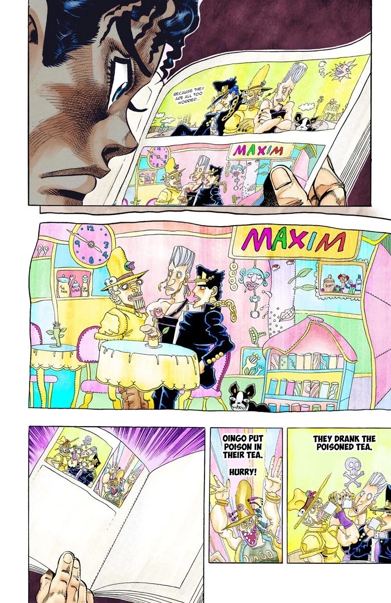 JoJo's Bizarre Adventure Part 3 - Stardust Crusaders (Official Colored) chapter 77 page 4