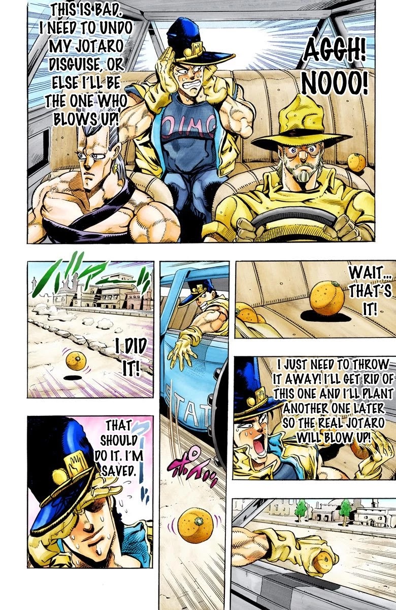JoJo's Bizarre Adventure Part 3 - Stardust Crusaders (Official Colored) chapter 78 page 10
