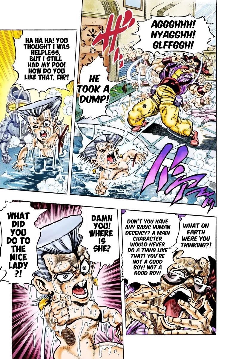 JoJo's Bizarre Adventure Part 3 - Stardust Crusaders (Official Colored) chapter 94 page 12