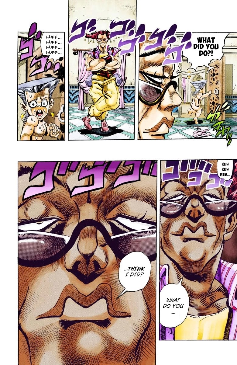 JoJo's Bizarre Adventure Part 3 - Stardust Crusaders (Official Colored) chapter 94 page 13