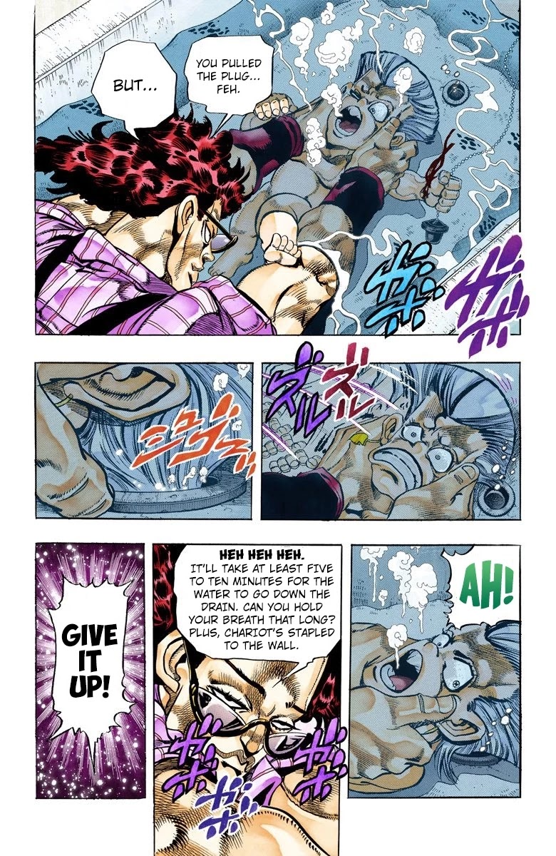 JoJo's Bizarre Adventure Part 3 - Stardust Crusaders (Official Colored) chapter 94 page 9