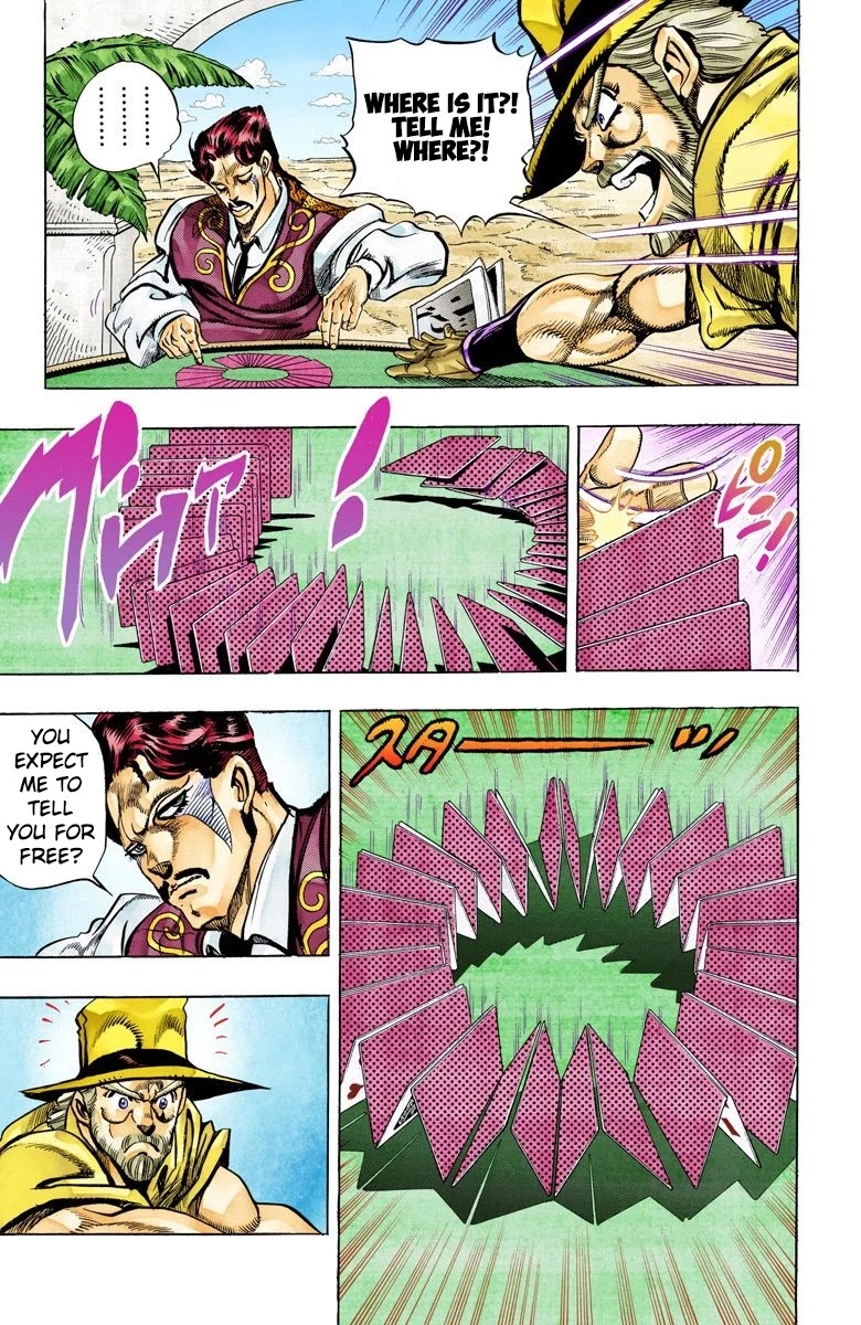 JoJo's Bizarre Adventure Part 3 - Stardust Crusaders (Official Colored) chapter 98 page 10
