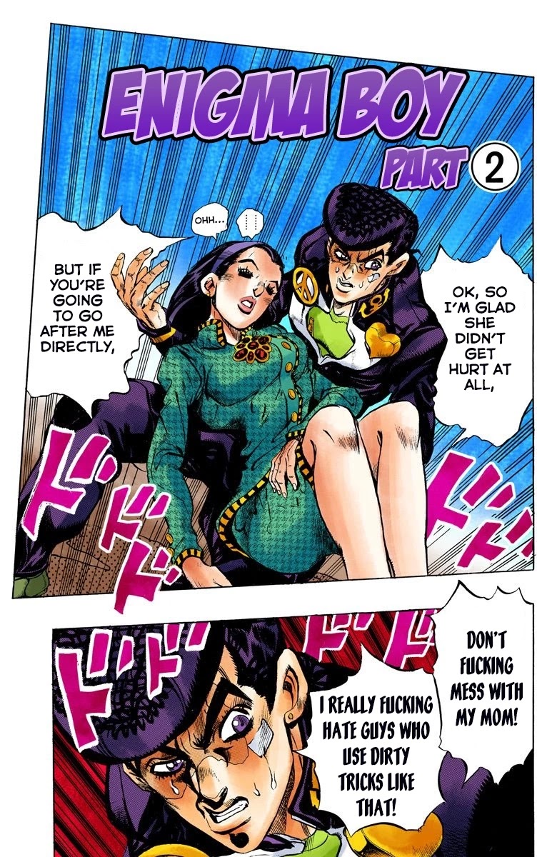 JoJo's Bizarre Adventure Part 4 - Diamond is Unbreakable (Official Colored) chapter 140 page 2