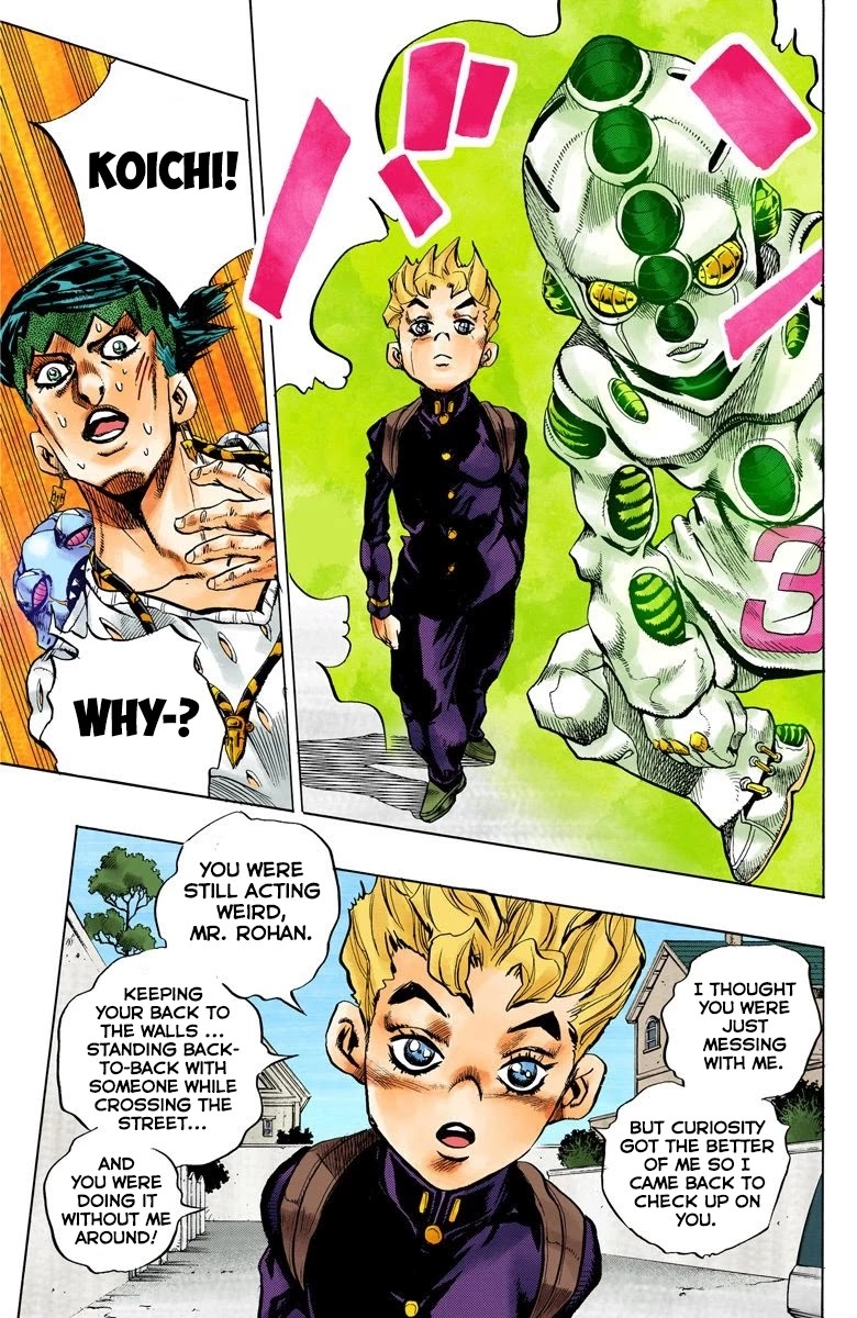 JoJo's Bizarre Adventure Part 4 - Diamond is Unbreakable (Official Colored) chapter 151 page 15