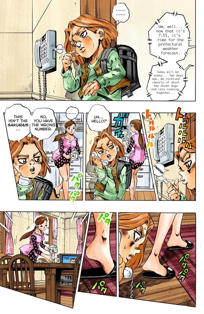JoJo's Bizarre Adventure Part 4 - Diamond is Unbreakable (Official Colored) chapter 159 page 8