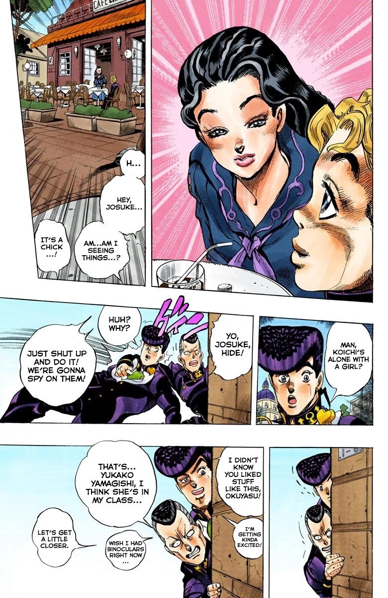 JoJo's Bizarre Adventure Part 4 - Diamond is Unbreakable (Official Colored) chapter 29 page 9