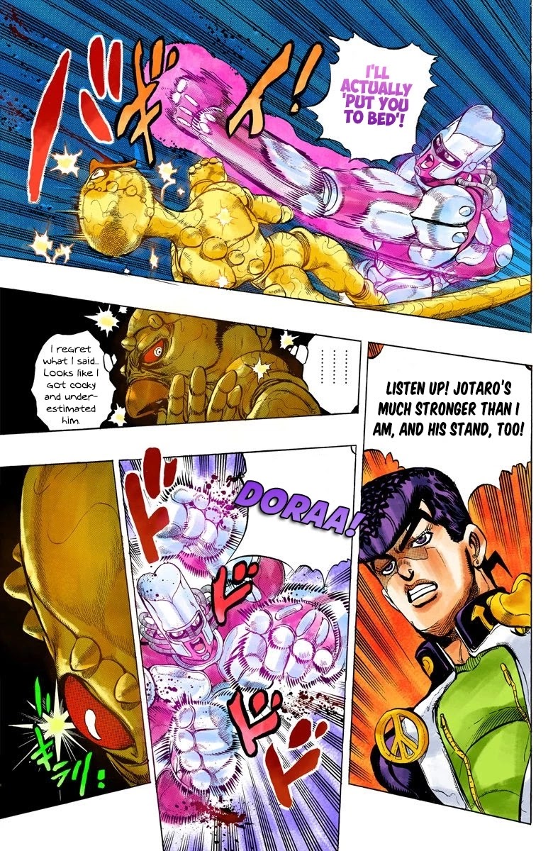 JoJo's Bizarre Adventure Part 4 - Diamond is Unbreakable (Official Colored) chapter 42 page 13