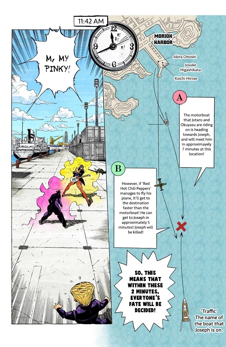 JoJo's Bizarre Adventure Part 4 - Diamond is Unbreakable (Official Colored) chapter 47 page 3