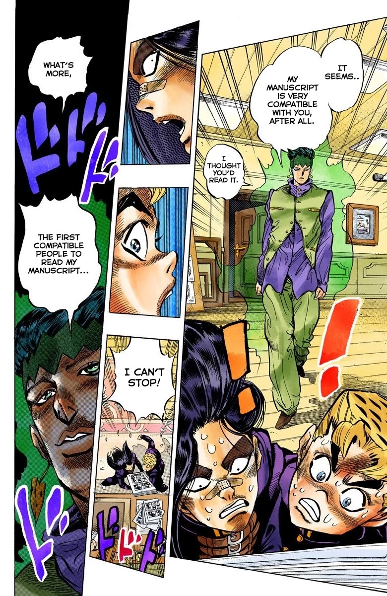 JoJo's Bizarre Adventure Part 4 - Diamond is Unbreakable (Official Colored) chapter 54 page 13