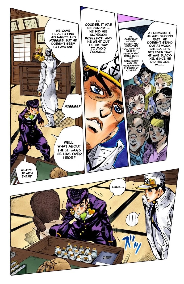 JoJo's Bizarre Adventure Part 4 - Diamond is Unbreakable (Official Colored) chapter 100 page 11