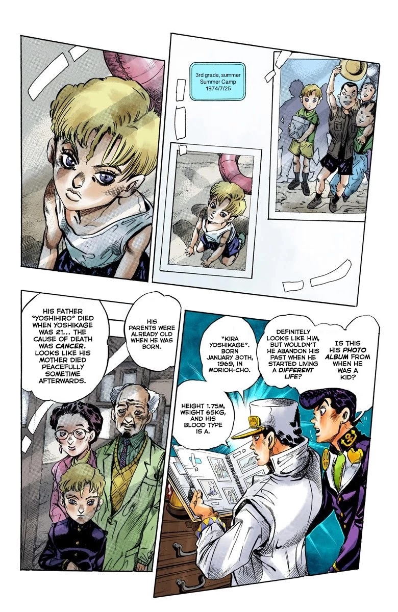 JoJo's Bizarre Adventure Part 4 - Diamond is Unbreakable (Official Colored) chapter 100 page 9