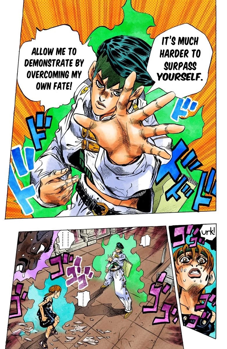 JoJo's Bizarre Adventure Part 4 - Diamond is Unbreakable (Official Colored) chapter 110 page 14