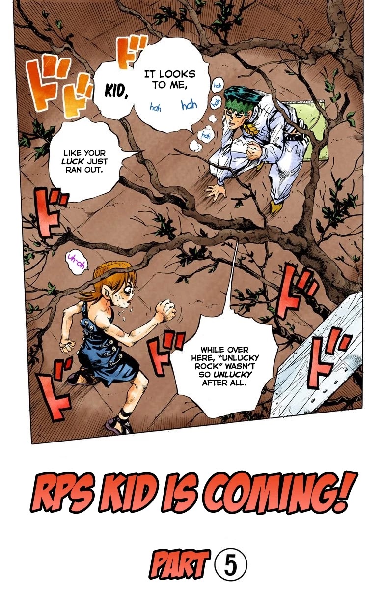 JoJo's Bizarre Adventure Part 4 - Diamond is Unbreakable (Official Colored) chapter 110 page 2