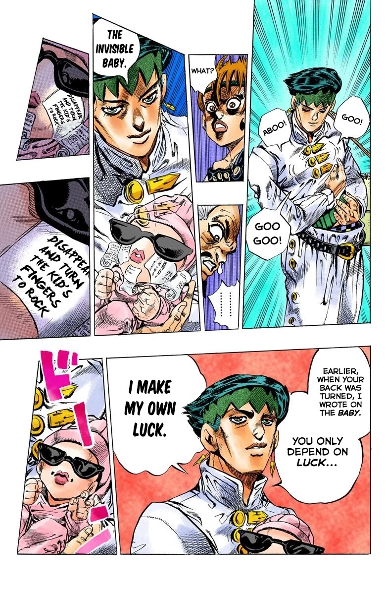 JoJo's Bizarre Adventure Part 4 - Diamond is Unbreakable (Official Colored) chapter 110 page 20