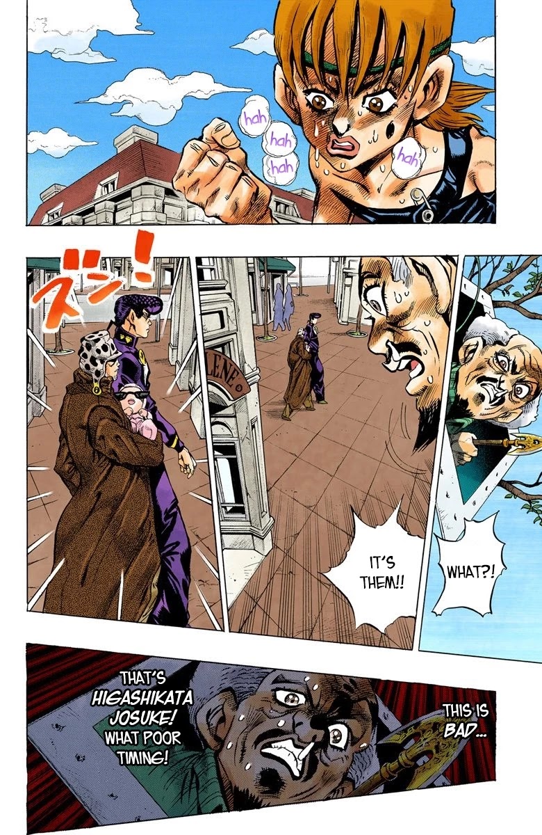 JoJo's Bizarre Adventure Part 4 - Diamond is Unbreakable (Official Colored) chapter 110 page 3