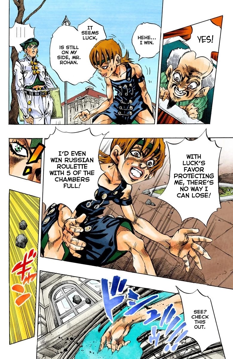 JoJo's Bizarre Adventure Part 4 - Diamond is Unbreakable (Official Colored) chapter 110 page 7