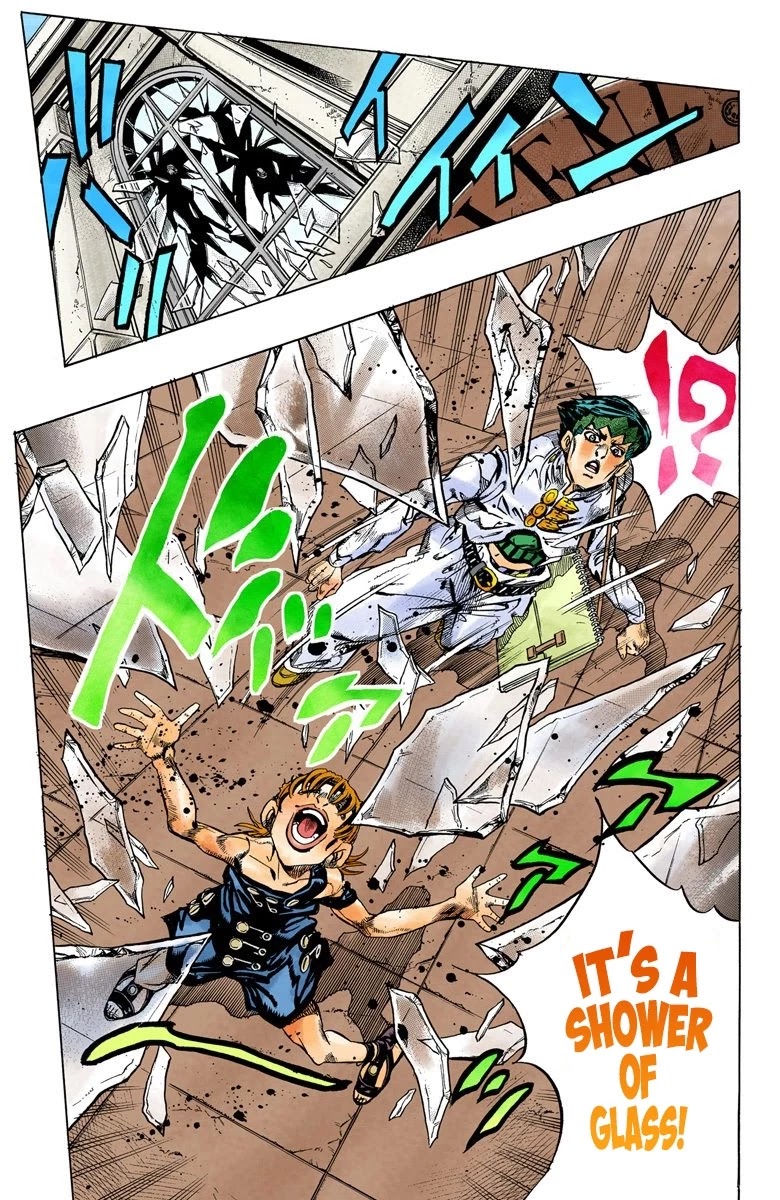 JoJo's Bizarre Adventure Part 4 - Diamond is Unbreakable (Official Colored) chapter 110 page 8