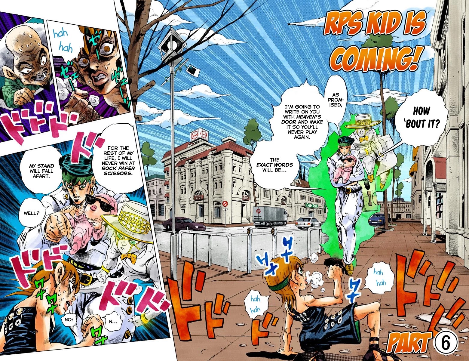 JoJo's Bizarre Adventure Part 4 - Diamond is Unbreakable (Official Colored) chapter 111 page 1