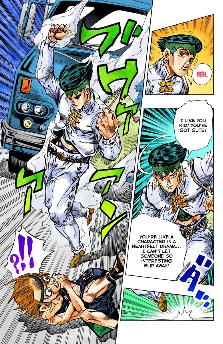 JoJo's Bizarre Adventure Part 4 - Diamond is Unbreakable (Official Colored) chapter 111 page 13