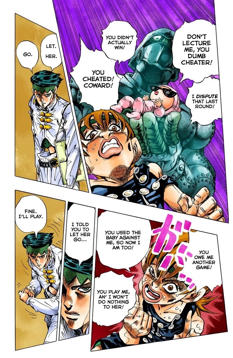 JoJo's Bizarre Adventure Part 4 - Diamond is Unbreakable (Official Colored) chapter 111 page 4