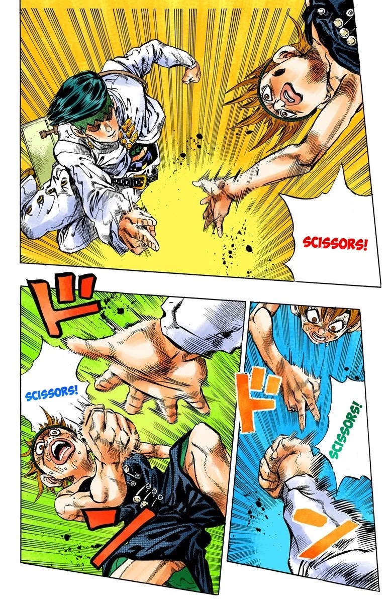 JoJo's Bizarre Adventure Part 4 - Diamond is Unbreakable (Official Colored) chapter 111 page 8